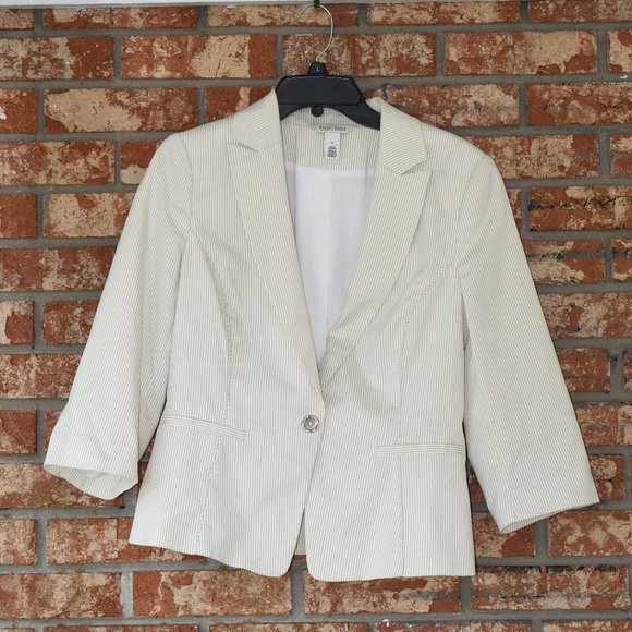 White House Black Market Jackets & Blazers - White House Black Market Multicolored Blazer